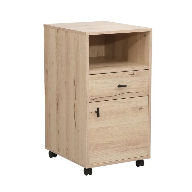Sideboard Lester 40x48x76 cm melamine - ljust trä — ljust trä