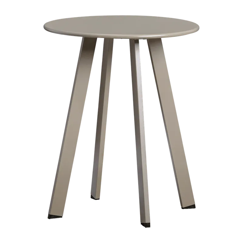 Sidobord Fer 49 cm Rund Utomhus - Sand — WOOOD