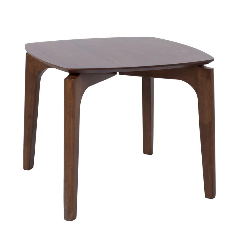 Sidobord Haydie 60x60x50 cm - valnöt — valnöt
