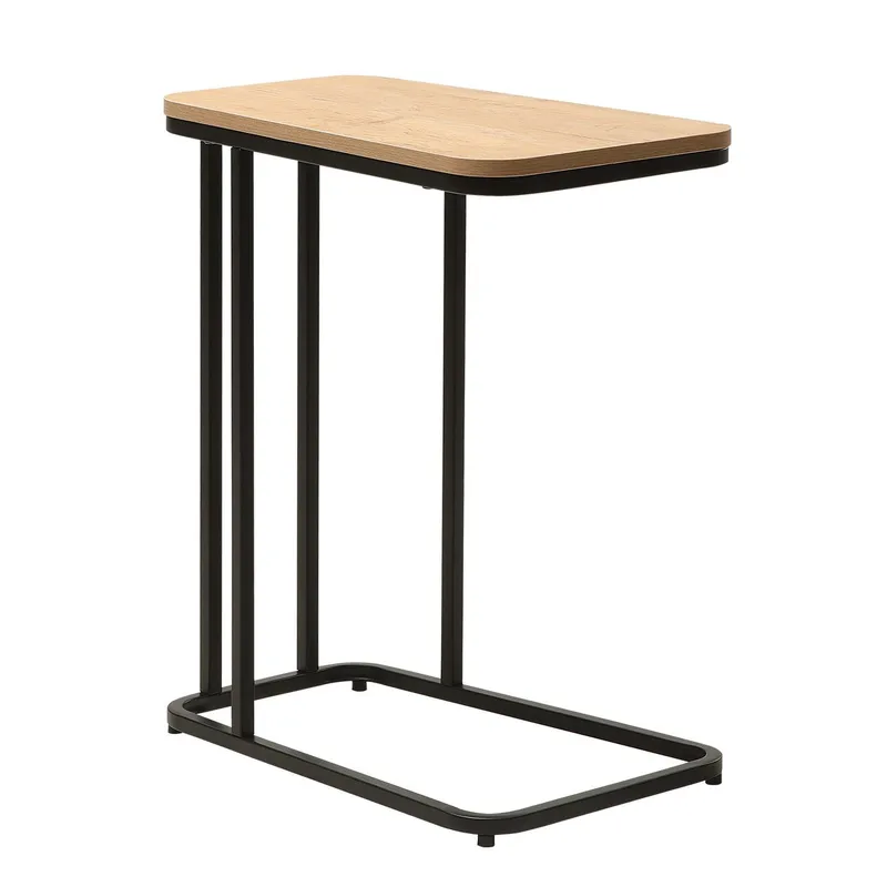 Sidobord Hedvig 50x32x60 cm - ask/svart — ask/svart