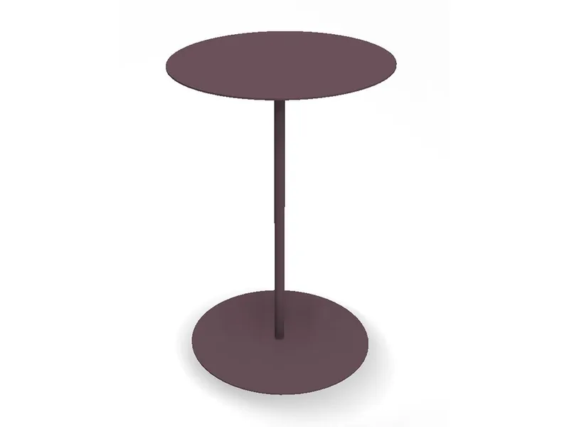 Sidobord Hillerstorp Jet set Ø45x67 cm - Lila — Hillerstorp