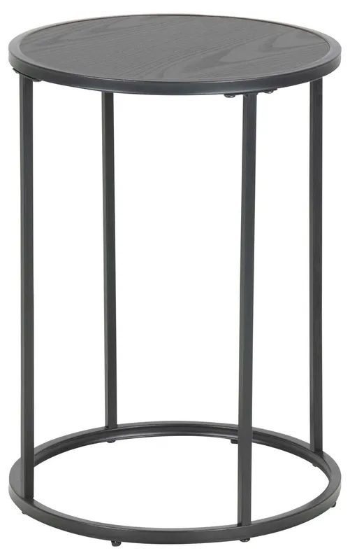 Sidobord Seaford D40x55 cm - svart — svart