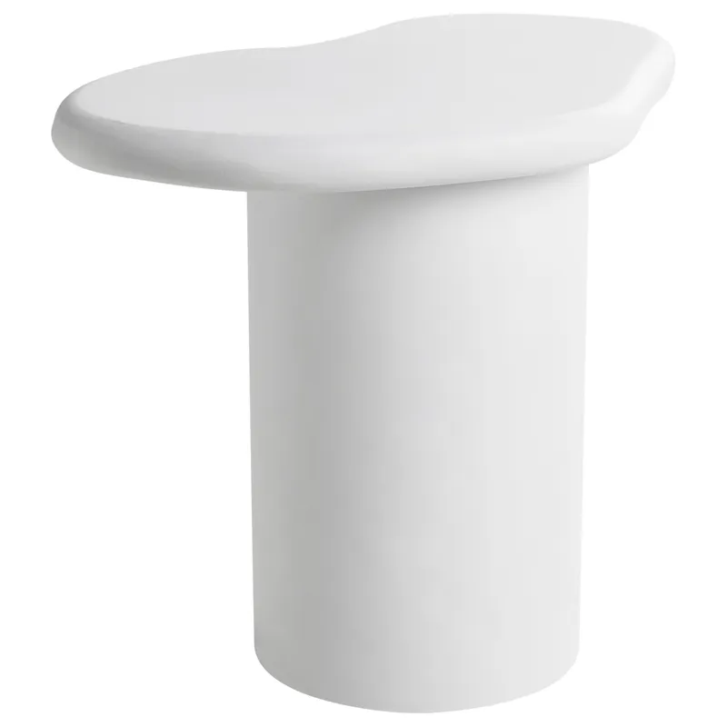 Sidobord utomhus Arsoli 43x58 cm - Vit — Vit