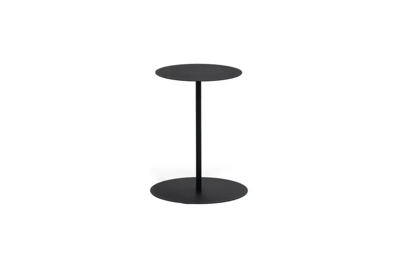 Sidobord Utomhus Hillerstorp Jet Set Ø35x50 cm Svart - Svart — Hillerstorp