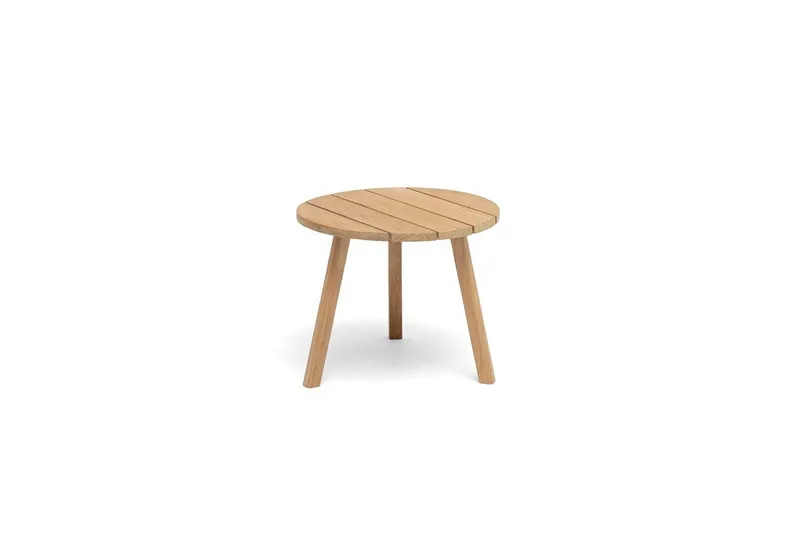 Sidobord Utomhus Hillerstorp Tennessee Ø50 cm Natur - Natur — Hillerstorp