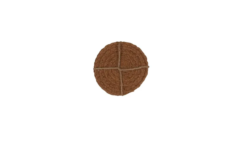 Sigge Glasunderlägg Ø10 cm - Kanel — Kanel