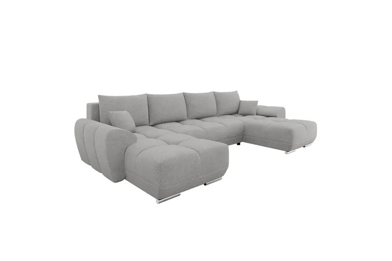 Simerly Bäddsoffa Dubbeldivan 4-sits - Grå — Grå