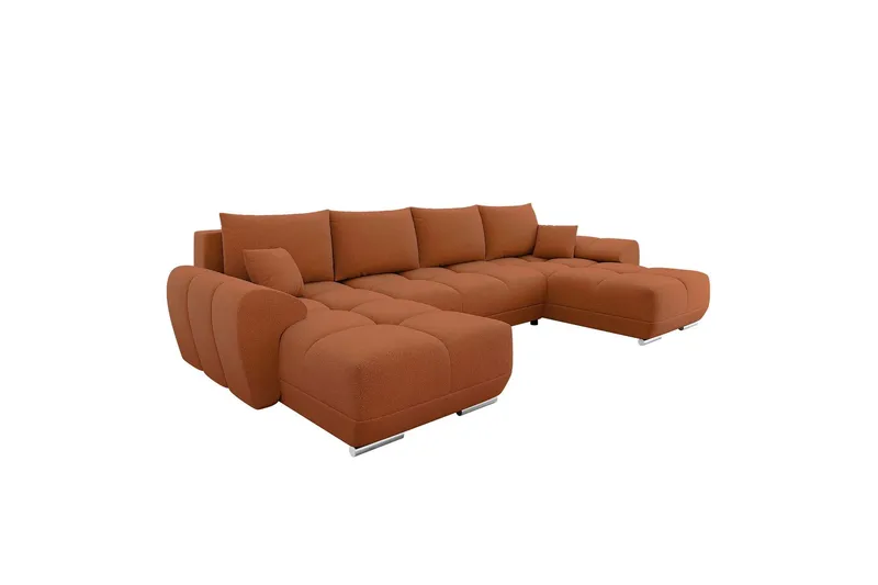 Simerly Bäddsoffa Dubbeldivan 4-sits - Orange — Orange