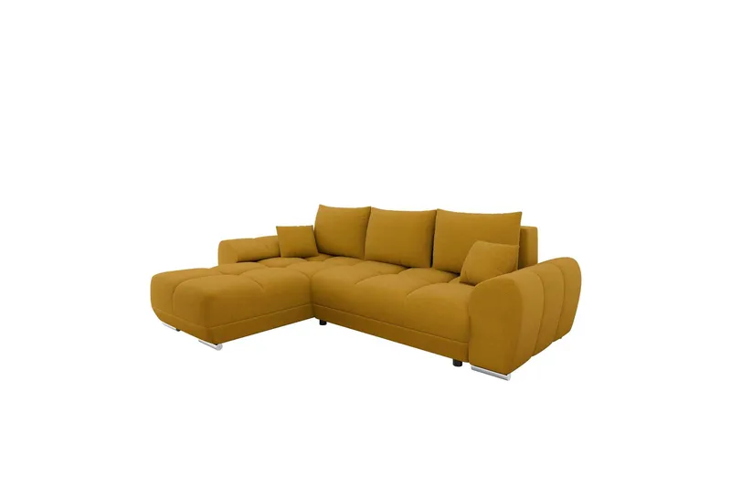 Simerly Soffa med Divan 3-sits - Gul — Gul