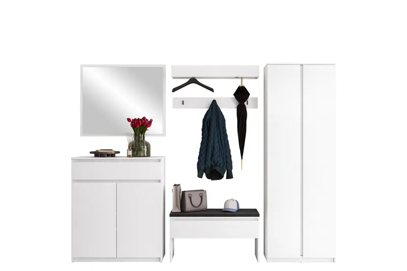 Simply Hallmöbelset - Vit (Art.nr 3063189) — Vit