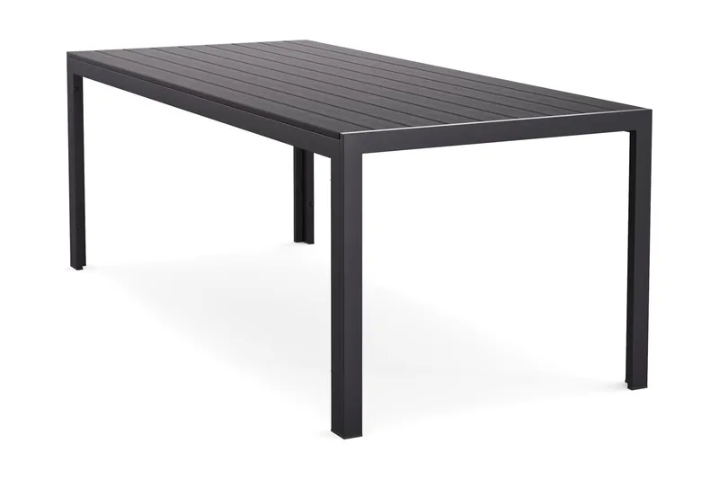 Siri Matbord Utomhus 90x205 cm - Svart — Comfort Garden