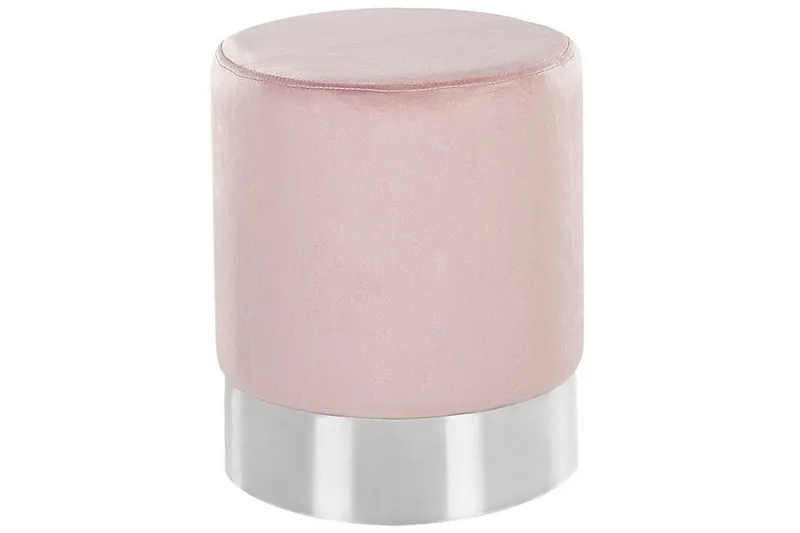 Sittpuff Brigitte Rosa/Silver - Rosa/Silver — Rosa/Silver