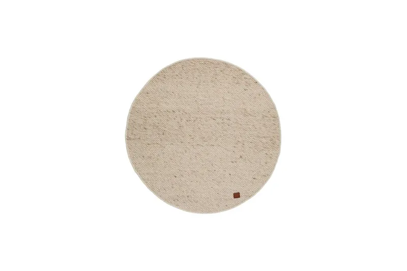 Skagen Ullmatta 300 cm Rund - Naturmelange — KM Home