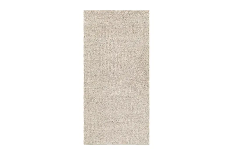 Skagen Ullmatta 75x230 cm Rektangulär - Sandmelange — KM Home