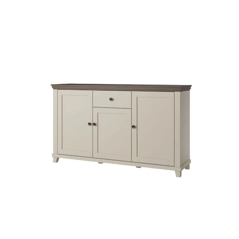Skänk Evora 3 dörrar 1 låda - Ljus Beige — Ljus Beige