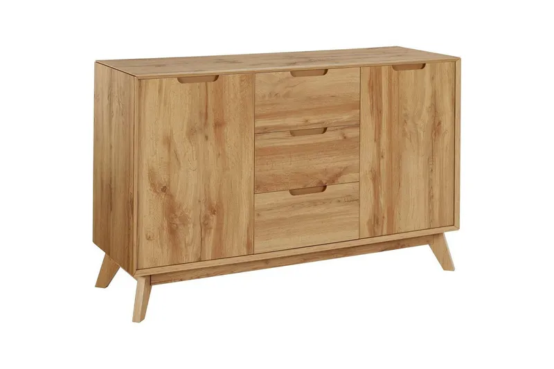Skänk Ezra 120x40x75 cm, Wotan-ek - 120x40x75 cm, Wotan-ek — Loft24