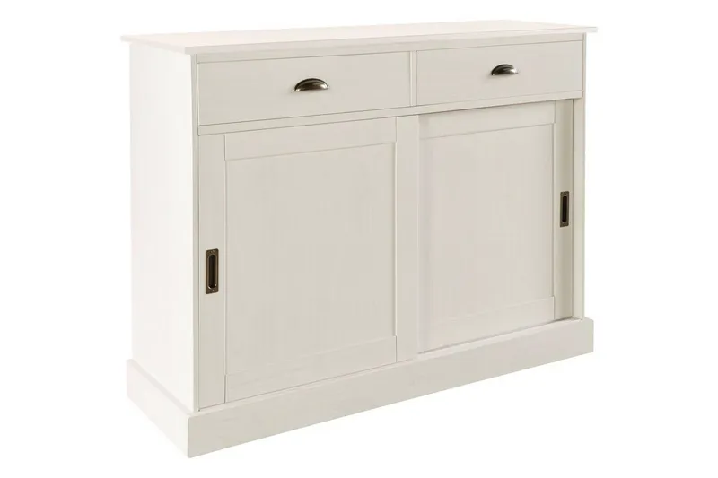 Skänk Harry 115x40x85 cm, Vit - 115x40x85 cm, Vit — Loft24