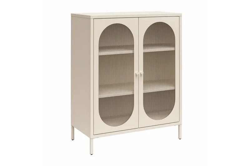 Skåp Luna 80x40x102 cm, Pergament - 80x40x102 cm, Pergament — Loft24