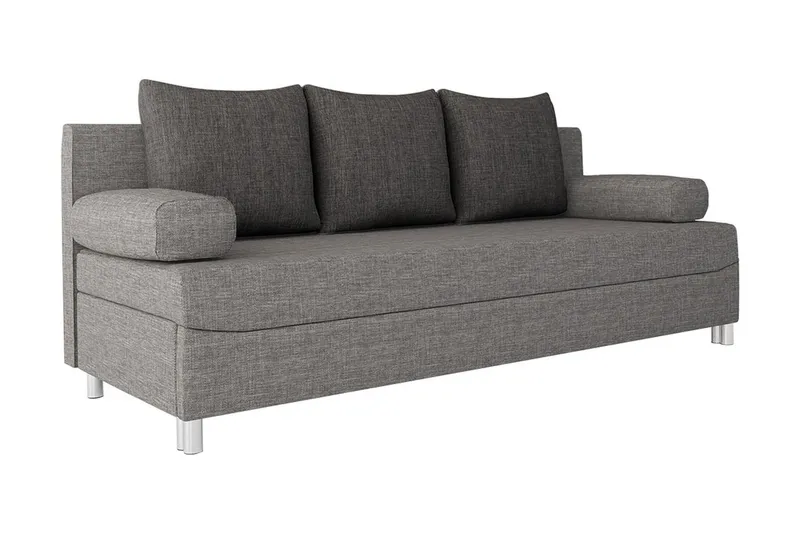 Skatteg Bäddsoffa 192x80x80 cm - Grå — Grå