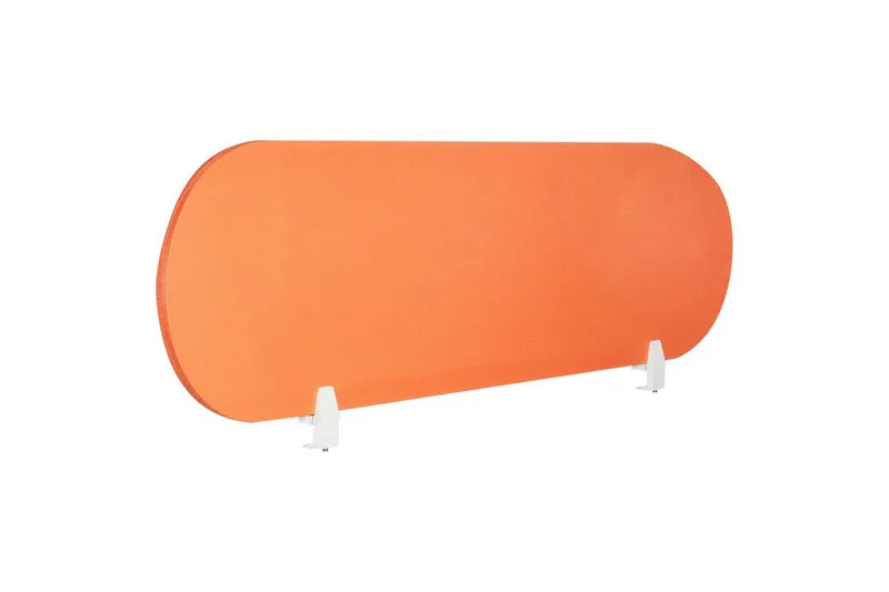 Skiljevägg för skrivbord Sparky Orange, 160x1x40 cm - Orange, 160x1x40 cm — Orange, 160x1x40 cm