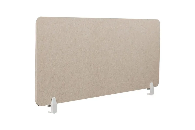 Skiljevägg för skrivbord Split Beige, 160x1x50 cm - Beige, 160x1x50 cm — Beige, 160x1x50 cm