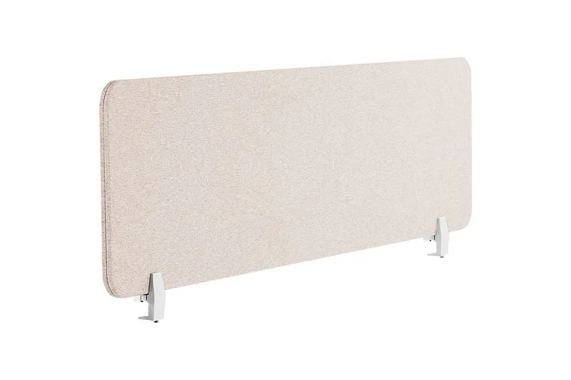 Skiljevägg för skrivbord Wally Beige, 160x2x40 cm - Beige, 160x2x40 cm — Beige, 160x2x40 cm