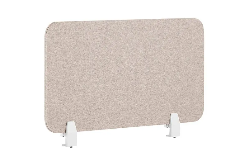 Skiljevägg för skrivbord Wally Beige, 80x2x40 cm - Beige, 80x2x40 cm — Beige, 80x2x40 cm