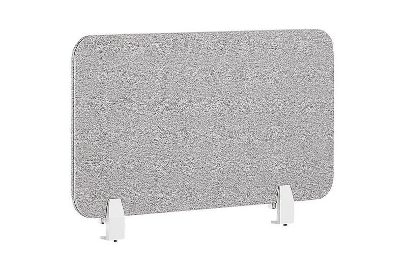 Skiljevägg för skrivbord Wally Ljusgrå, 72x2x40 cm - Ljusgrå, 72x2x40 cm — Ljusgrå, 72x2x40 cm