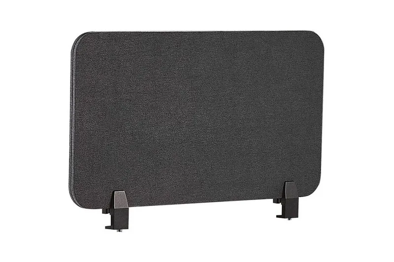 Skiljevägg för skrivbord Wally Mörkgrå, 72x2x40 cm - Mörkgrå, 72x2x40 cm — Mörkgrå, 72x2x40 cm