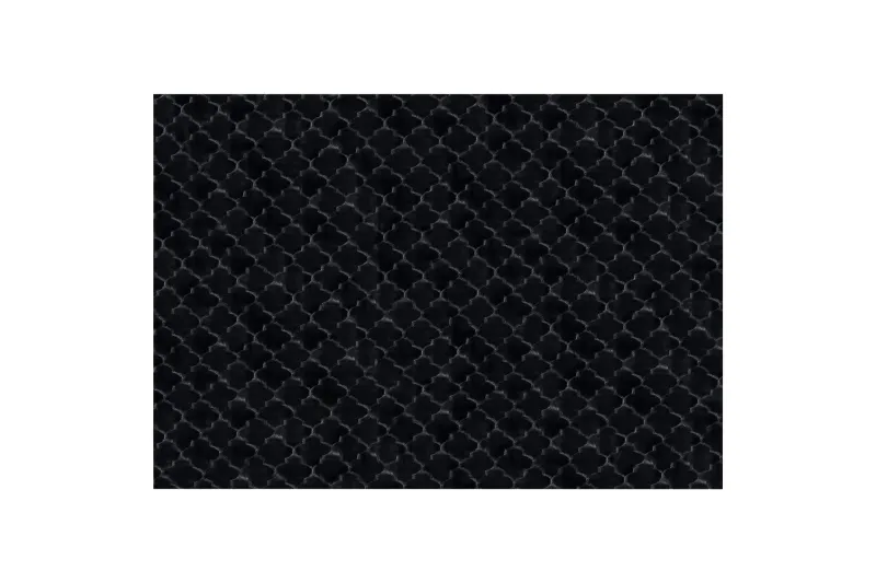 Skinnmatta Gharo 160x230 cm - Svart — Svart