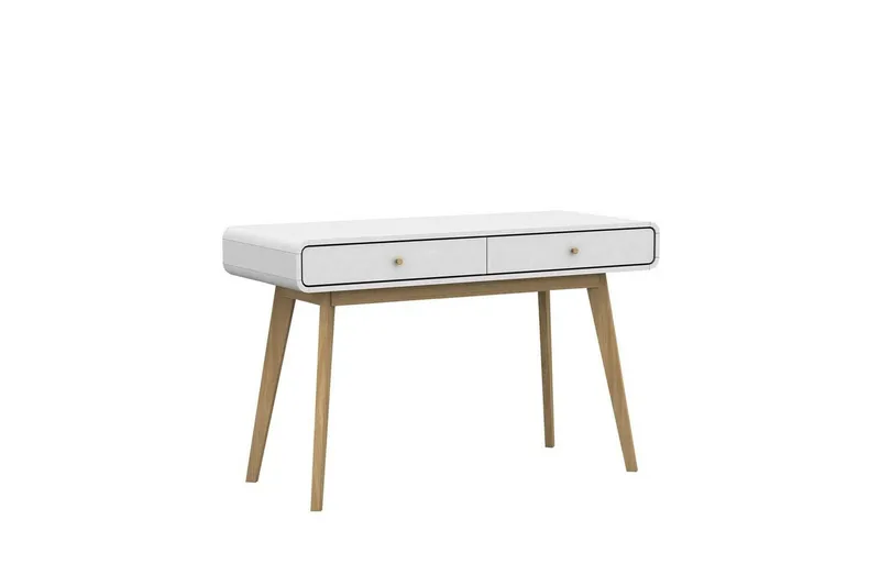 Skrivbord Cassie Vit/Vit - Vit/Vit — Loft24