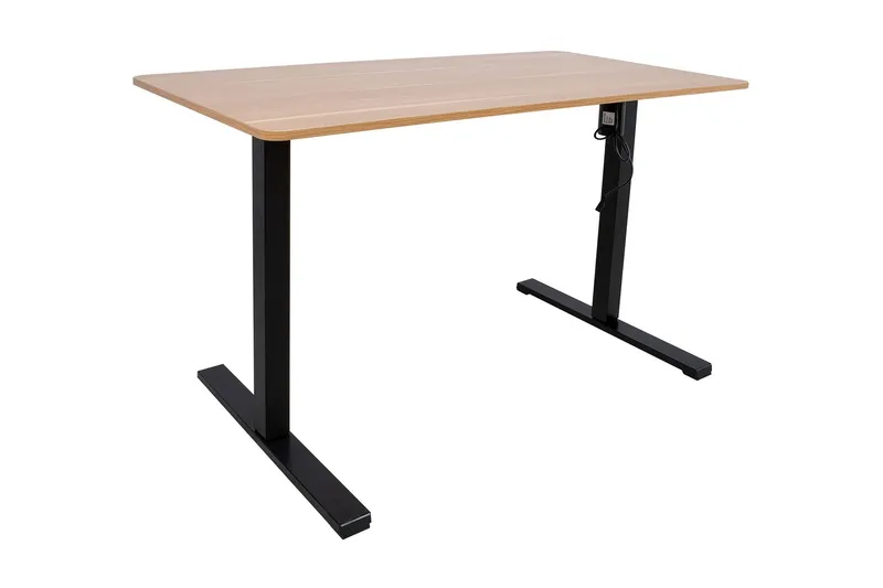 Skrivbord Ergo Optimal med motor 120x60 cm Ek