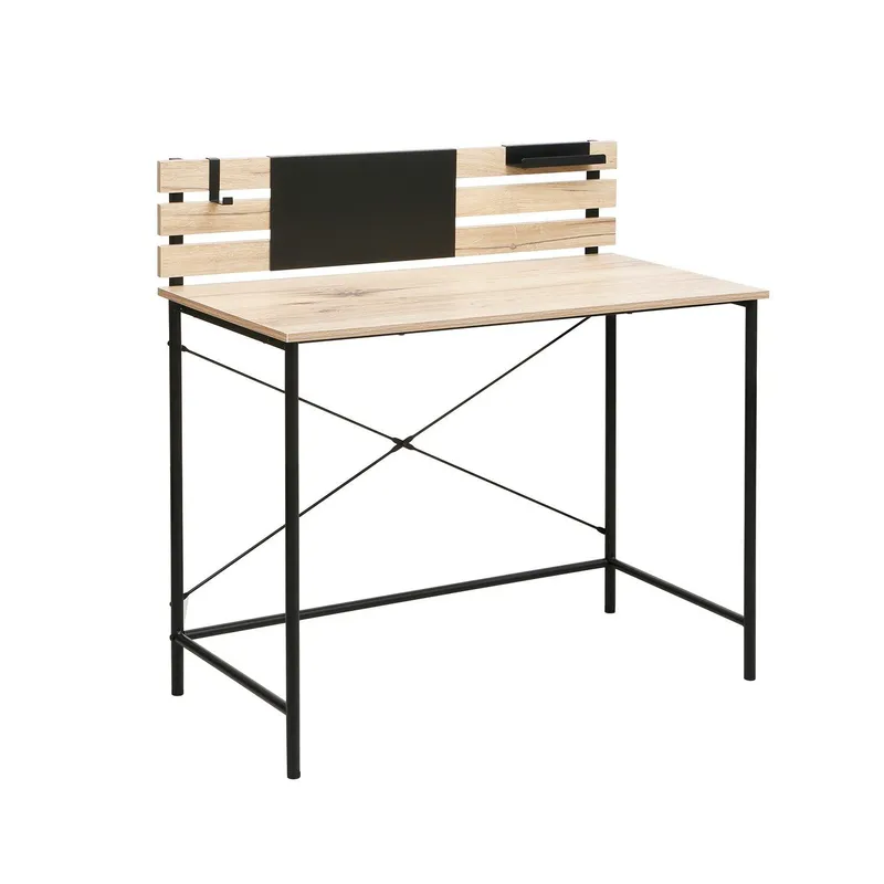 Skrivbord Hannes Rustic Melamine 100x50x100 cm - Brun — Brun
