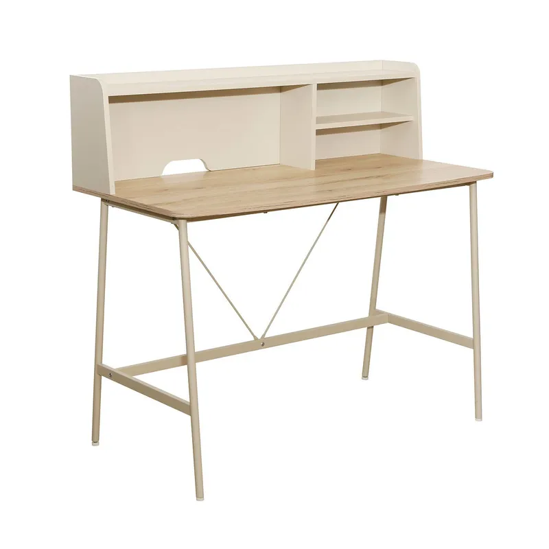 Skrivbord Lester Melamin 115x55x106 cm - ljus trä / beige — ljus trä / beige