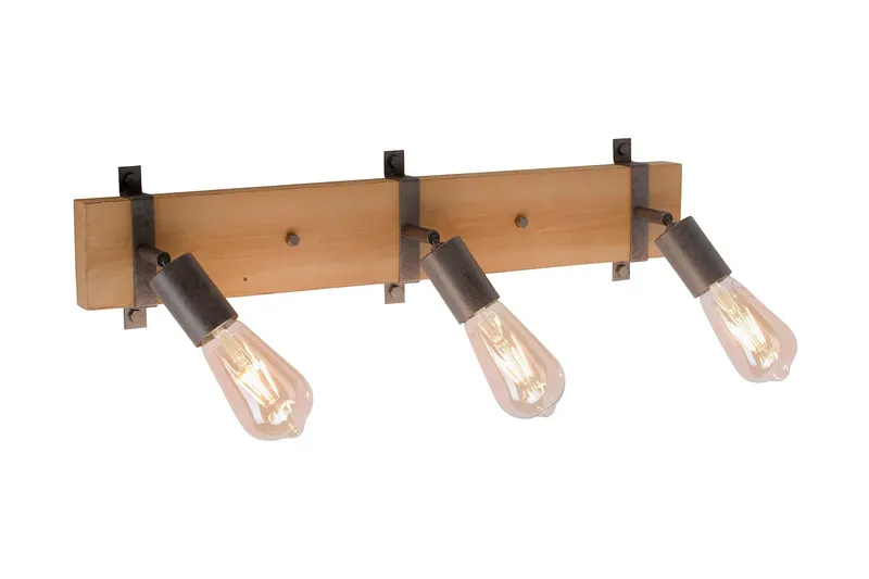 SLAT taklampa, natur trä 15 cm - Natur (Art.nr 917410) — Natur