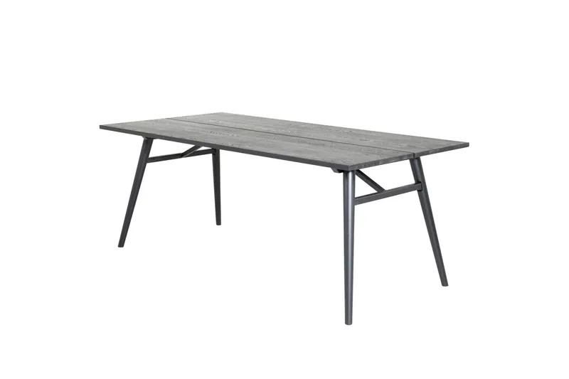 Sleek Matbord 195 cm Förlängningsbart - Svart — Venture Home