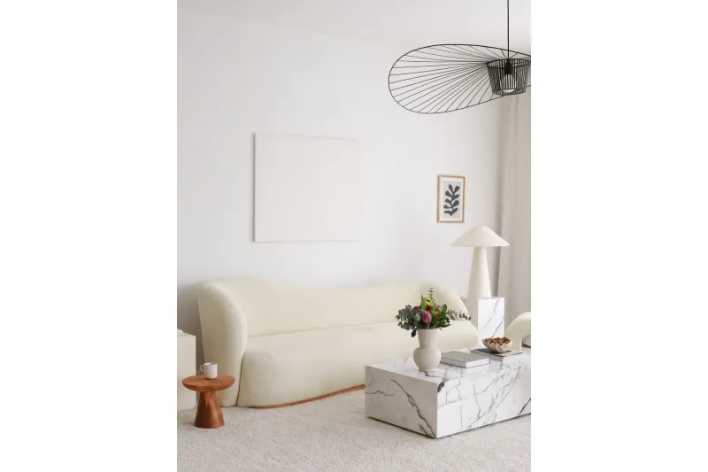 Slon Teddy Soffa 3-sits - Vit — Andrarum