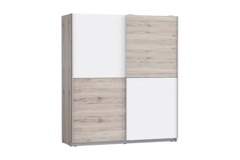 Slosser Garderob 170x191 cm - Ljusbrun — Ljusbrun