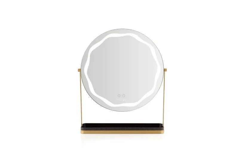 Sminkspegel Beautifly Rund med LED-belysning
