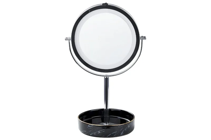 Sminkspegel Savoie Silver/Svart - Silver/Svart — Silver/Svart