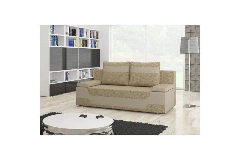 Soffa Eltap Area 200x90x92 cm - Berlin 03, Mjuk 33, Beige — Berlin 03, Mjuk 33, Beige