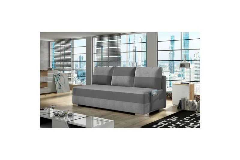 Soffa Eltap Atila 200x83x92 cm - Sawana 21, Soft 29, Grå — Sawana 21, Soft 29, Grå
