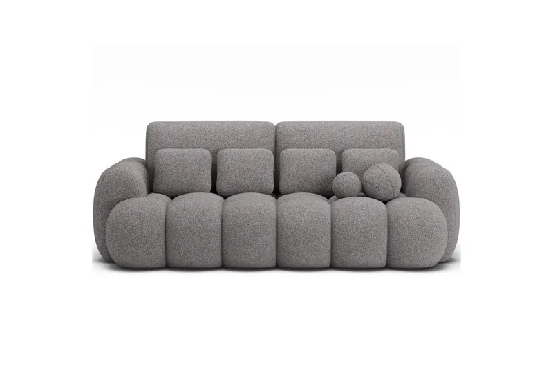 Soffa Eltap Cotonn 256x105x119 cm - Paolli 04, Grå — Paolli 04, Grå