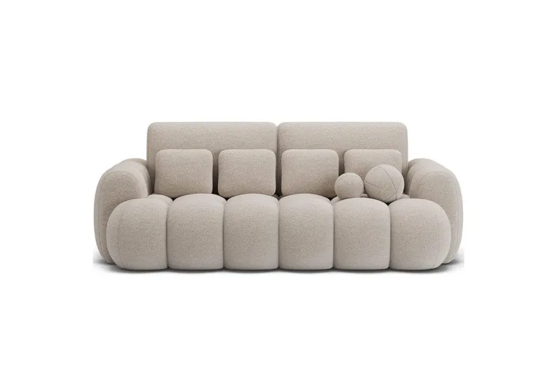 Soffa Eltap Cotonn 256x105x119 cm - Royal 18, Beige — Royal 18, Beige