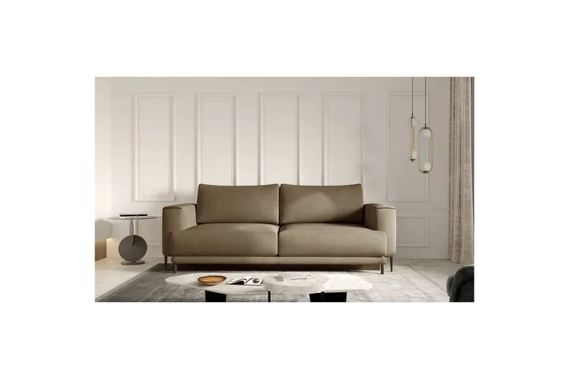 Soffa Eltap Dalia 248x84x95 cm - Nube 20, Beige — Nube 20, Beige