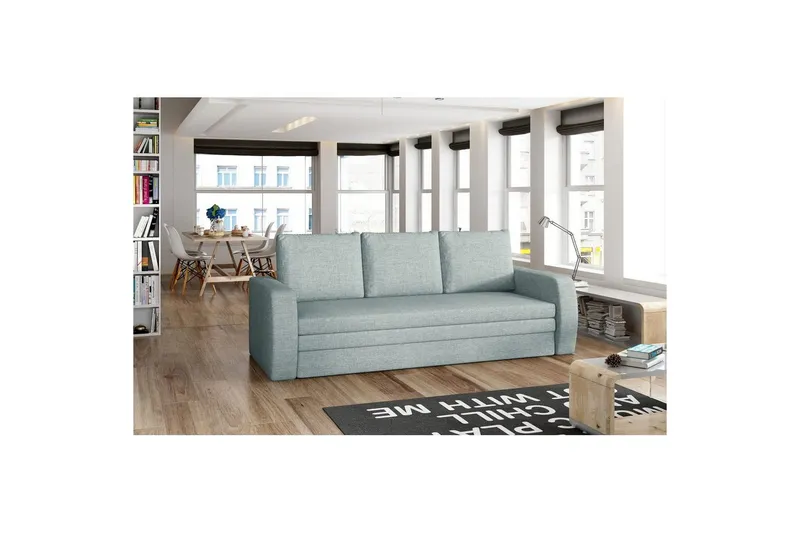 Soffa Eltap Inversa 220x83x89 cm - Överdrag 70, Blå — Överdrag 70, Blå