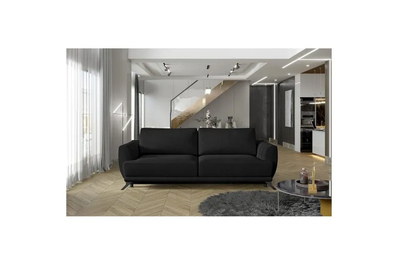 Soffa Eltap Megis 242x95x90 cm - Mat Sammet 99, Blå — Mat Sammet 99, Blå