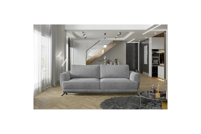 Soffa Eltap Megis 242x95x90 cm - Paros 05, Ljusgrå — Paros 05, Ljusgrå