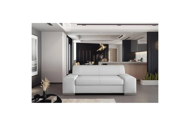 Soffa Eltap Porto - Soft 17, Vit, 2190x62x73 cm — Soft 17, Vit, 2190x62x73 cm