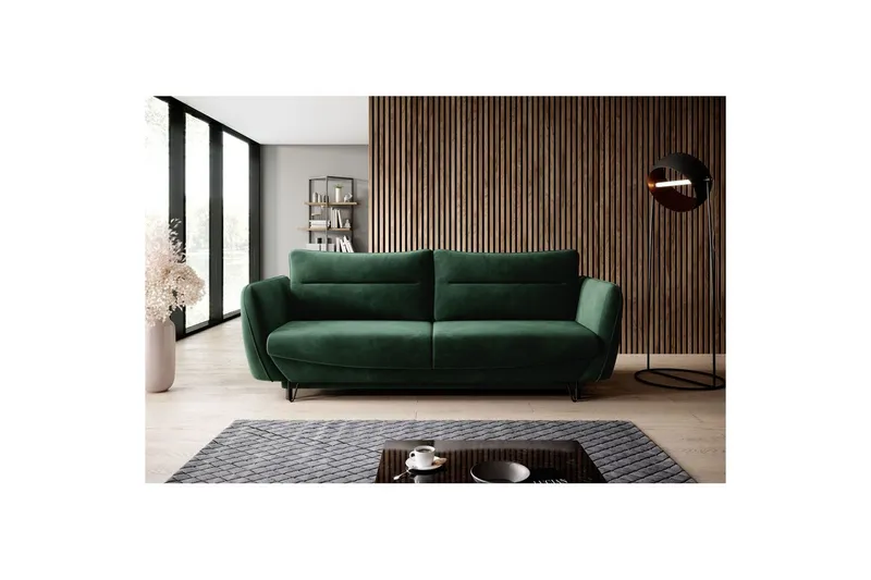 Soffa Eltap Silva 236x95x90 cm - Loco 35, Mörkgrön — Loco 35, Mörkgrön